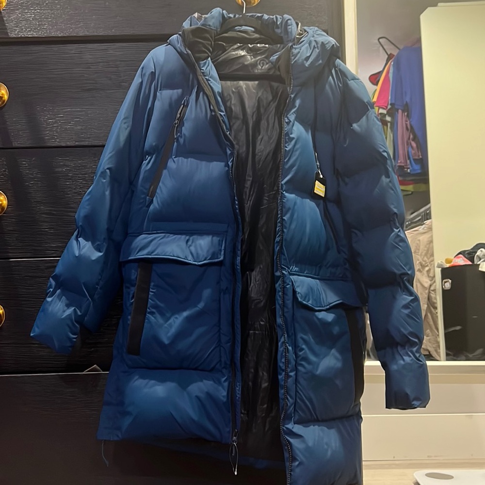 Long Blue Puffer